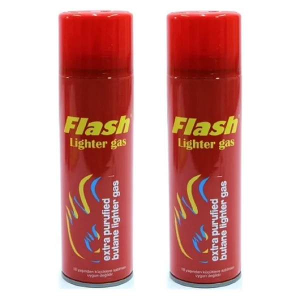 Flash Çakmak Gazı 270 Gr 2'li - Görsel 3