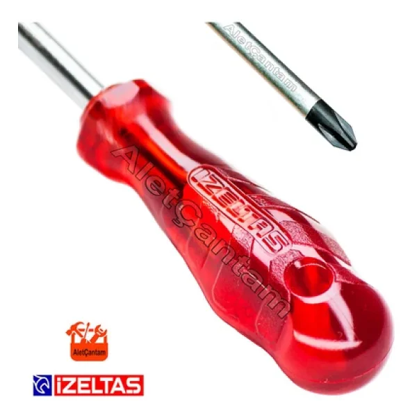İzeltaş Kraft 4120186150 6x150 Mm Yıldız Tornavida - Görsel 6