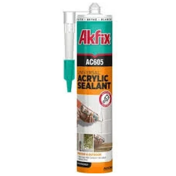 Akfix Aa002 Ac605 Beyaz 500 Gr Akrilik Mastik - Görsel 5