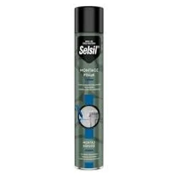 Selsil 750 Ml 600 Gr Poliüretan Montaj Köpüğü - Görsel 4