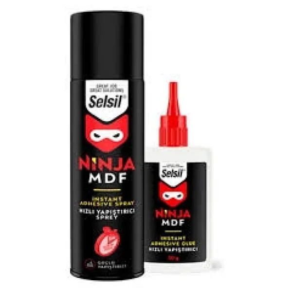 Selsil Ninja 200 Ml + 50 Gr Mdf Hızlı Yapıştırıcı - Görsel 3