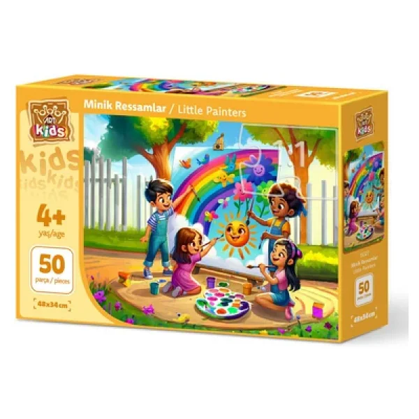 Art Puzzle Minik Ressamlar 50 Parça Puzzle 35327 - Görsel 5