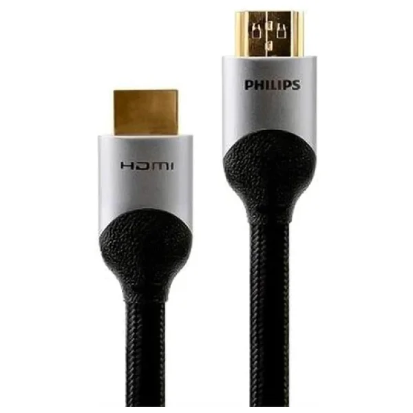 Philips 1.5 Metre 4K 60hz V2.1 Hdmı Görüntü Kablosu Uydu Cihazı PC Bilgisayar Görüntü Kablosu - Görsel 2