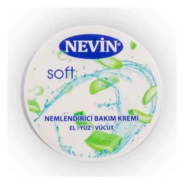 Nevin Soft Nemlendirici Bakım Kremi, Aloe Veralı, Hızlı Emilim, Su Bazlı, 100ml, El Yüz Vücut - Görsel 8