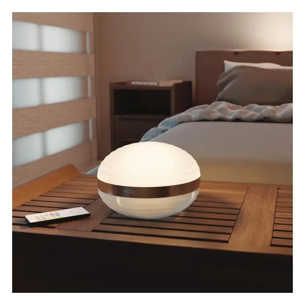 House Pratik Hp69 Şarjlı Kumandalı Akıllı Gece Lambası Beyaz - Görsel 3