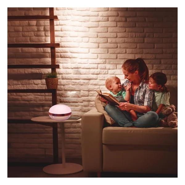 House Pratik Hp69 Şarjlı Kumandalı Akıllı Gece Lambası Beyaz - Görsel 5