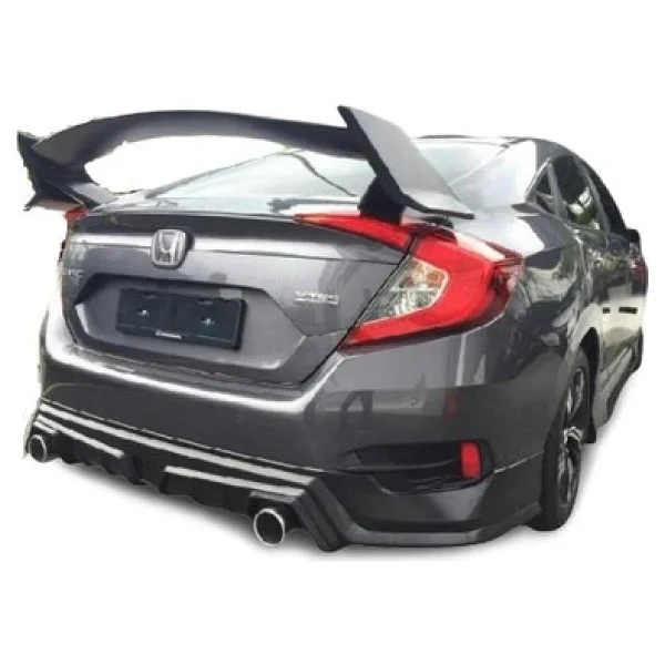 Honda Civic Fc5 Mugen Arka Ek (Plastik) - Görsel 4