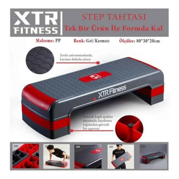 Xtr Fitness Ayarlanabilir Step Tahtası - Görsel 9