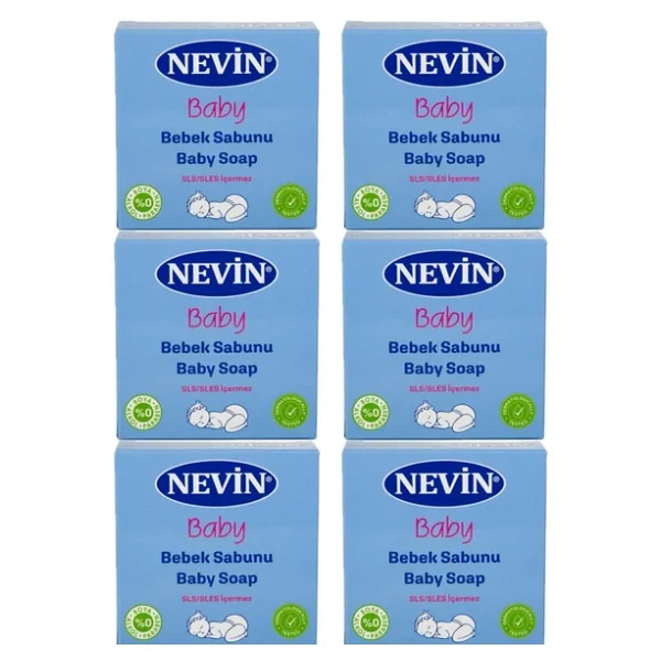 Nevin Baby 100 Gr 6 Adet Bebek Sabunu - Görsel 3