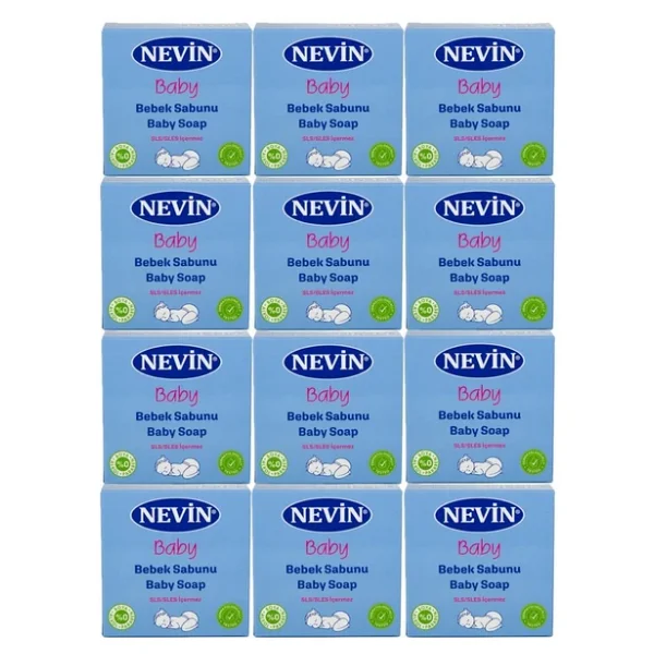 Nevin Baby 100 Gr 12 Adet Bebek Sabunu - Görsel 3