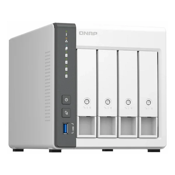 Qnap Ts-433 4 GB 4 Yuvalı 250 TB Destekli Nas Depolama Ünitesi - Görsel 2