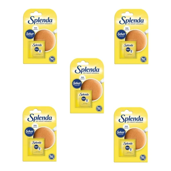 Splenda 100 Tablet 5'li Paket Tatlandırıcı - Görsel 3