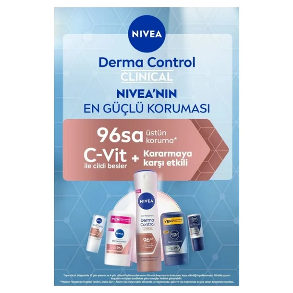 Nivea Men Derma Control Clinical 50 Ml Erkek Roll-On Deodorant - Görsel 8