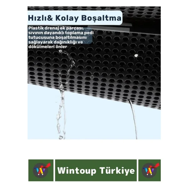 Pet Evcil Hayvan Köpek Eğitim 3 Katmanlı Sızdırmaz Kolay Temizlenir Küçük Irk Yavru Köpek Tuvaleti - Görsel 4