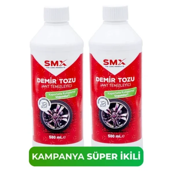 Smx Demir Tozu / Jant Temizleyici 2 Adet (2x500 Ml) - Görsel 4