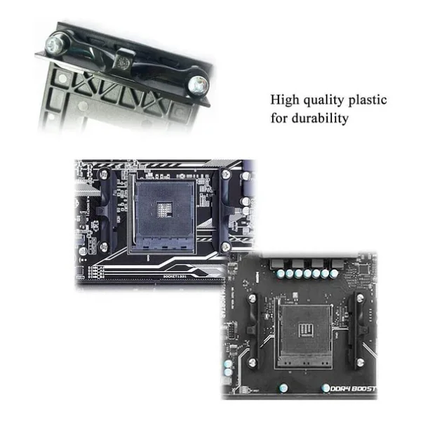 Amd AM4 B350 X370 A320 X470 İşlemci Fan Ayağı - Anakart Bağlantı İşlemci Yuvası - Amd Am4 Braket - Görsel 3