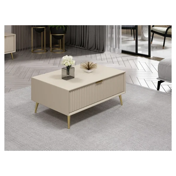 Minar Kale Luxe Orta Sehpa - Kumtaşı - Görsel 4