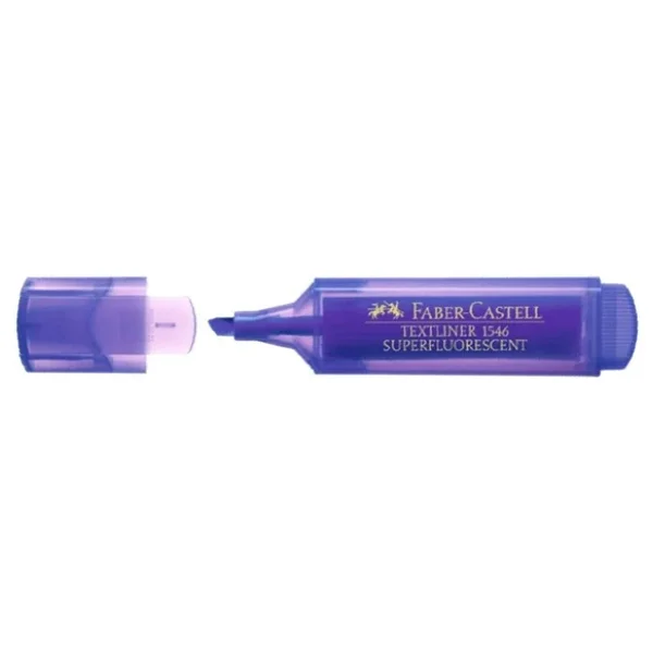 Faber-Castell Textliner 1546 Mor Fosforlu Kalem - Görsel 7