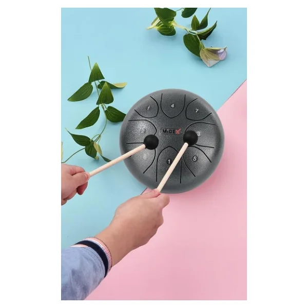 Midex Td-88sl 8 İnç Çelik Dil Handpan - Görsel 3