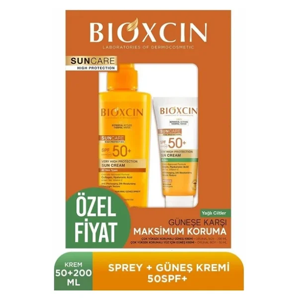 Bioxcin Güneşe Karşı Maksimum Koruma Seti - Yağlı Ciltler - Görsel 3