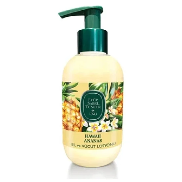 Eyüp Sabri Tuncer Hawaii Ananas Doğal Zeytinyağlı Vücut El Ve Vücut Losyonu 280 Ml - Görsel 5