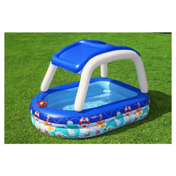 Bestway 54370 213x155x132 Cm Kaptan Gölgelikli Şişme Havuz - Görsel 4