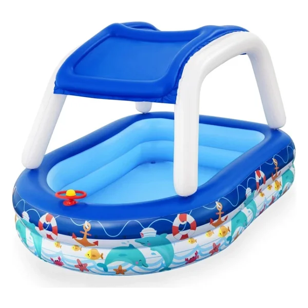Bestway 54370 213x155x132 Cm Kaptan Gölgelikli Şişme Havuz - Görsel 3