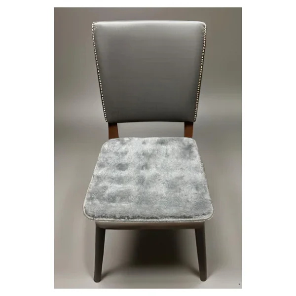 My Evilla Bubble Kaymaz Sandalye Minderi 6'lı 40x40 Gri - Görsel 2