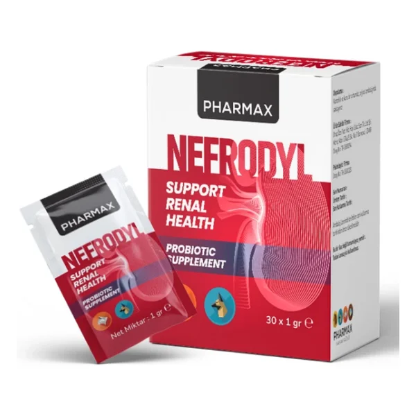 Pharmax Nefrodyl 30x1 Gr Köpek Ve Kediler İçin Yem Katkısı - Görsel 3