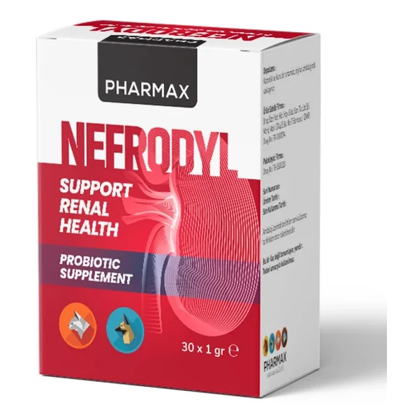 Pharmax Nefrodyl 30x1 Gr Köpek Ve Kediler İçin Yem Katkısı - Görsel 4