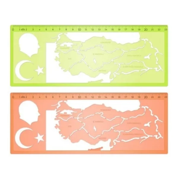Hatas 02287 Türkiye Haritası Şablonu - Görsel 5