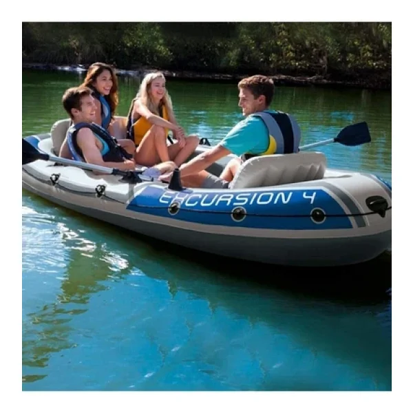 Intex Excursion 4 68324 315x165x43 Cm 4 Kişilik Şişme Bot Seti - Görsel 6