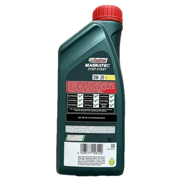 Castrol Magnatec Stop Start 5w-20 E 1 Lt Motor Yağı - Görsel 5