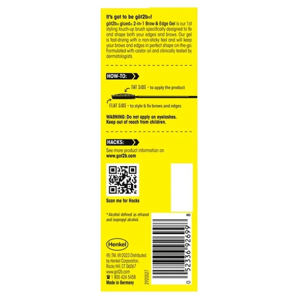 Got2b Glued Kaş Ve Saç Çizgisi Güçlü Tutuş Jölesi 16ml - Görsel 5