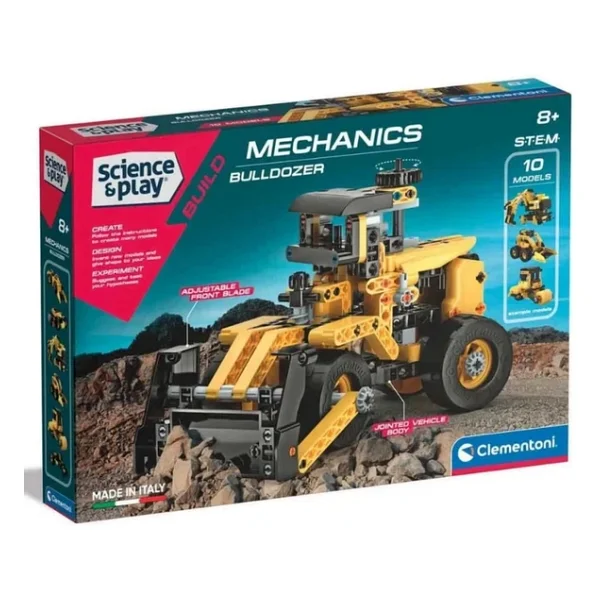 Clementoni Mekanik Laboratuvarı Buldozer - Görsel 5