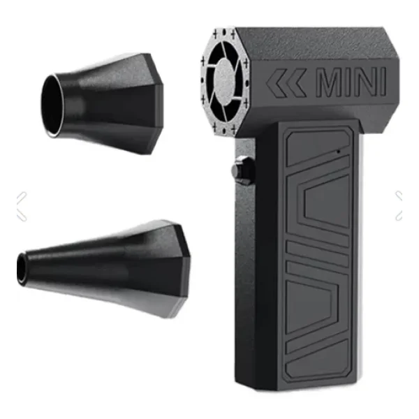 Şarjlı Mini Turbo Jet Şiddetli Fan Vantilatör Yüksek Hızlı Fanı Güçlü Hava Üfleyici Araç Süpürgesi - Görsel 5