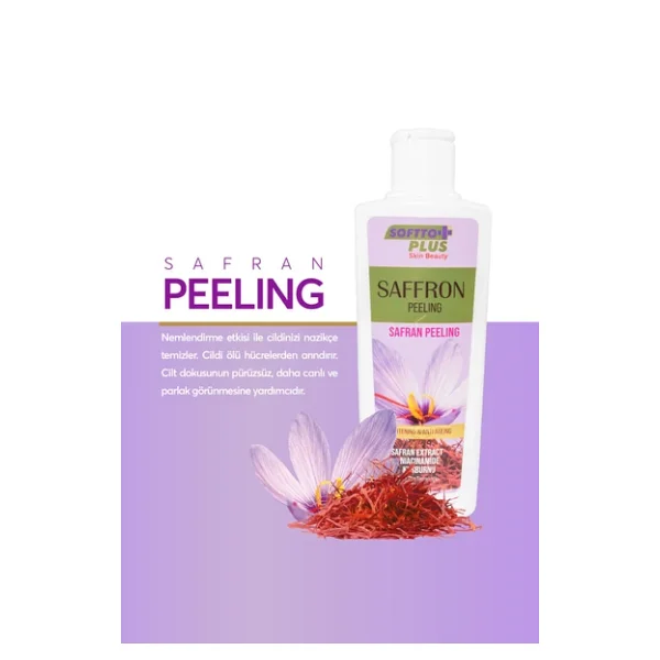Softto Plus Safran Yaşlanma Karşıtı 200 ml Peeling - Görsel 6