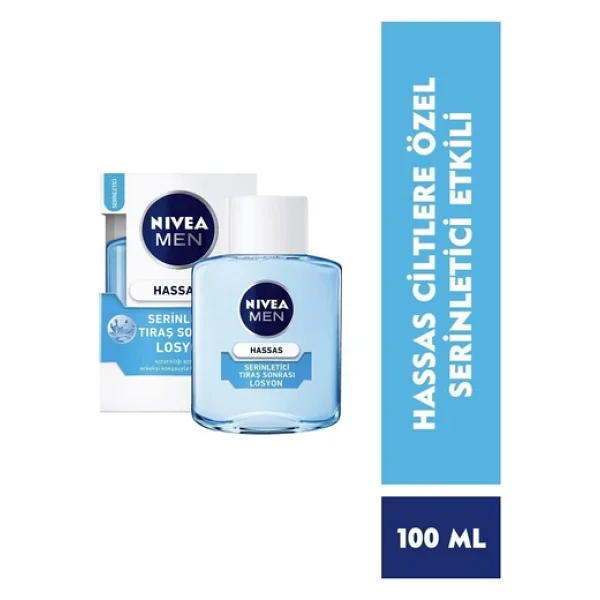 Nivea Men Hassas Serinletici Alkolsüz After Shave 100 Ml Tıraş Losyonu - Görsel 3