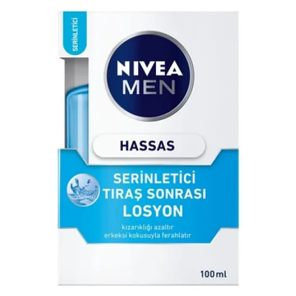 Nivea Men Hassas Serinletici Alkolsüz After Shave 100 Ml Tıraş Losyonu - Görsel 5