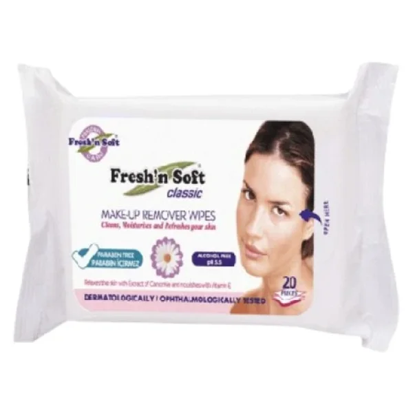 Fresh'n Soft Classic 20'li Makyaj Temizleme Mendili - Görsel 3
