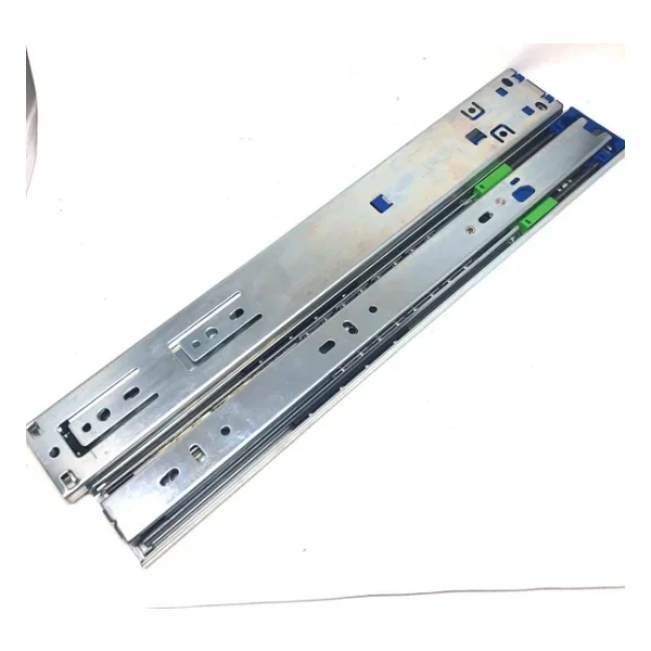 Minnes Frenli Teleskopik Çekmece Rayı H46mm - 40cm - Görsel 2