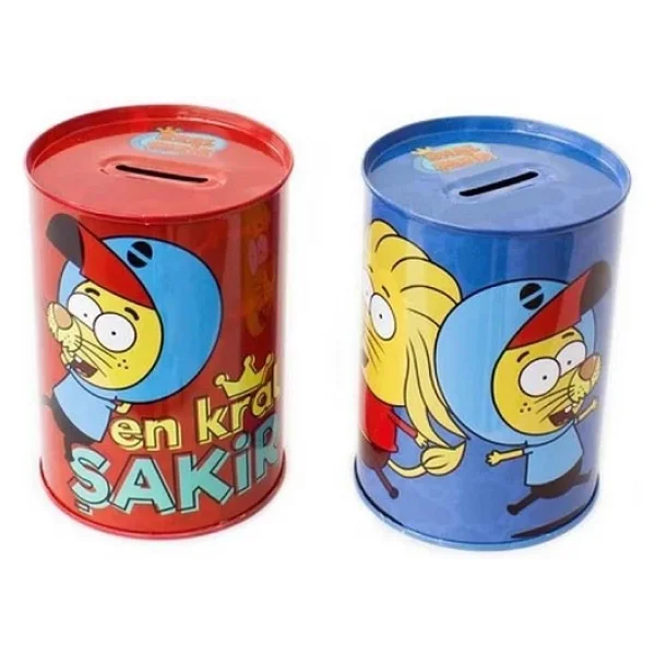 Kral Şakir Metal Kumbara Ks-6258 - Görsel 5