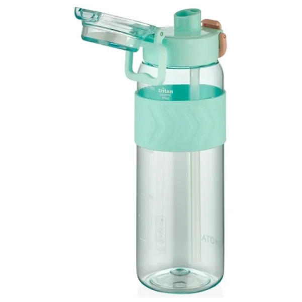 Shotay Direction St-7239 Turkuaz 1000 Ml Tritan Pipetli Matara - Görsel 4