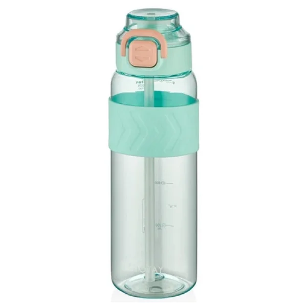 Shotay Direction St-7239 Turkuaz 1000 Ml Tritan Pipetli Matara - Görsel 3