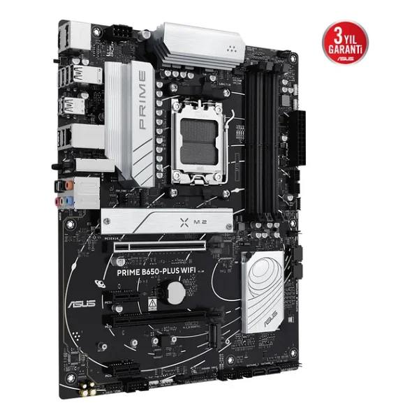 Asus Prime B650-Plus Wi-Fi AMD Am5 DDR5 Atx Anakart - Görsel 6