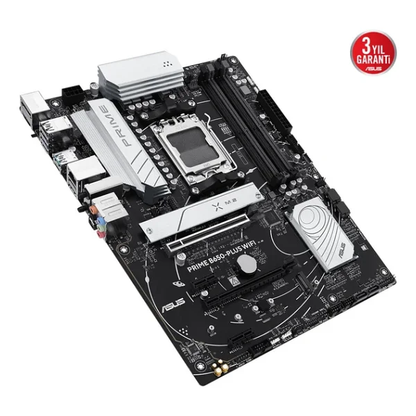 Asus Prime B650-Plus Wi-Fi AMD Am5 DDR5 Atx Anakart - Görsel 7