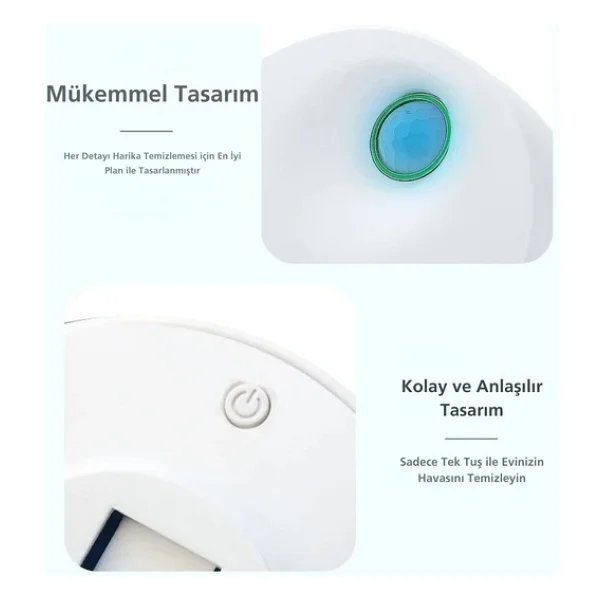 Techtic Kedi Tuvaleti İçin Akıllı Pet Koku Giderici Biyosensörlü Hava Temizleme Sistemi - Görsel 7