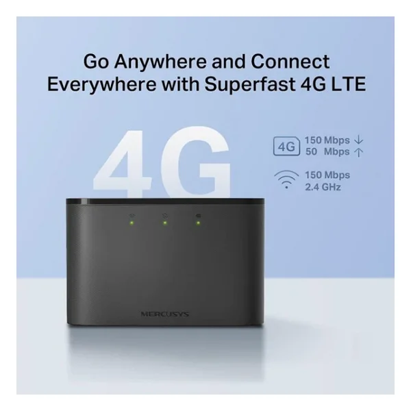 Mercusys Mt110 150 Mbps 4g Taşınabilir Modem - Görsel 8