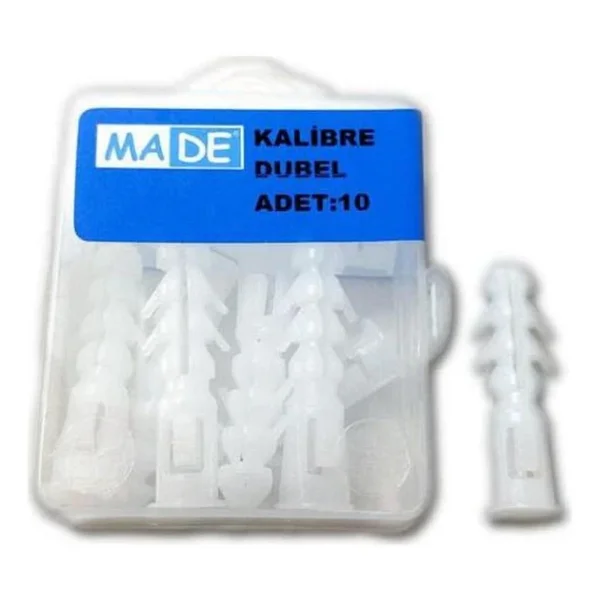 Made Kalibre Dübel 8 Mm 10 Adet - Görsel 3