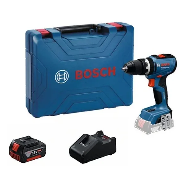 Bosch Gsb 18v-65 Tek Akülü 5 Ah Darbeli Matkap - Görsel 4